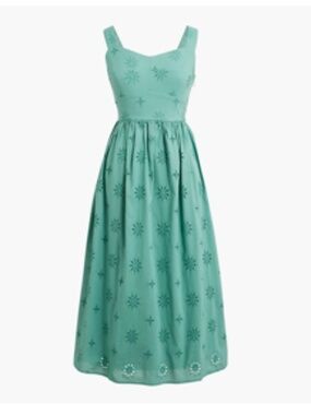 NWT Petite Eyelet midi summer dress